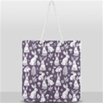 Easter bunny pattern Full Print Rope Handle Tote (Large)