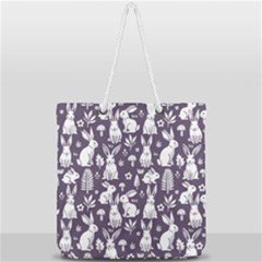 Full Print Rope Handle Tote (Large) 