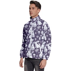 Men s High Neck Windbreaker 