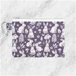 Easter bunny pattern Canvas Cosmetic Bag (Medium)