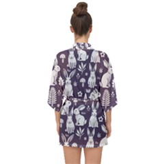 Half Sleeve Chiffon Kimono 