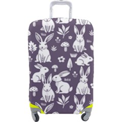 Easter bunny pattern Luggage Cover (Large) from ArtsNow.com