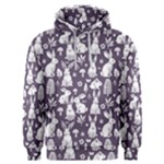 Easter bunny pattern Men s Overhead Hoodie