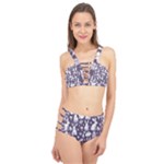 Easter bunny pattern Cage Up Bikini Set