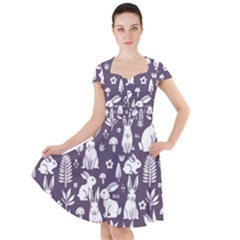 Cap Sleeve Midi Dress 