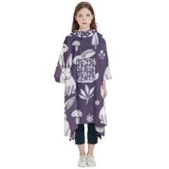 Easter bunny pattern Kids  Hooded Rain Ponchos from ArtsNow.com