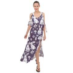 Maxi Chiffon Cover Up Dress 