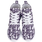 Easter bunny pattern Women s Lightweight High Top Sneakers