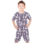 Easter bunny pattern Kids  T-Shirt and Shorts Set
