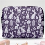 Easter bunny pattern Make Up Pouch (Large)