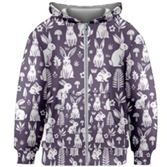 Kids  Zipper Hoodie Without Drawstring 
