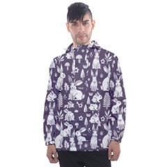 Men s Front Pocket Pullover Windbreaker 