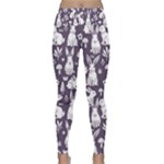 Easter bunny pattern Lightweight Velour Classic Yoga Leggings