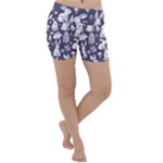 Easter bunny pattern Lightweight Velour Yoga Shorts