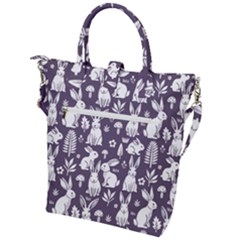 Buckle Top Tote Bag 