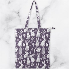 Double Zip Up Tote Bag 