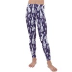 Easter bunny pattern Kids  Lightweight Velour Leggings