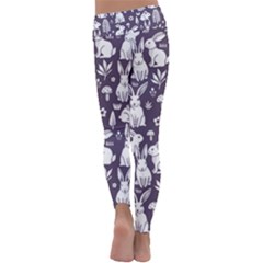 Kids  Lightweight Velour Classic Yoga Leggings 