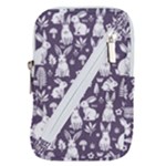 Easter bunny pattern Belt Pouch Bag (Large)