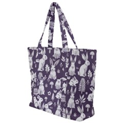 Zip Up Canvas Bag 
