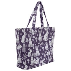 Zip Up Canvas Bag 