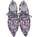 Easter bunny pattern Pointed Oxford Shoes