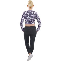 Long Sleeve Cropped Velvet Jacket 