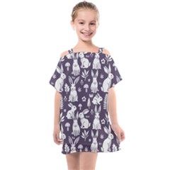 Kids  One Piece Chiffon Dress 