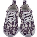 Easter bunny pattern Kids Athletic Shoes