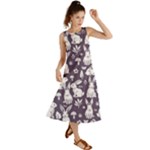 Easter bunny pattern Summer Maxi Dress