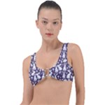 Easter bunny pattern Ring Detail Bikini Top