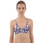 Easter bunny pattern Wrap Around Bikini Top
