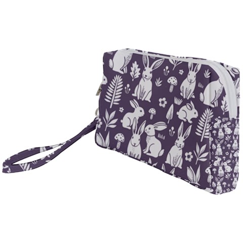Easter bunny pattern Wristlet Pouch Bag (Small) from ArtsNow.com