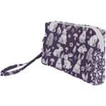 Easter bunny pattern Wristlet Pouch Bag (Small)