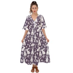 Kimono Sleeve Boho Dress 
