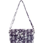 Easter bunny pattern Removable Strap Clutch Bag