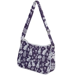 Zip Up Shoulder Bag 
