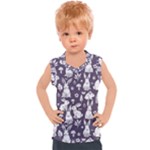 Easter bunny pattern Kids  Sport Tank Top