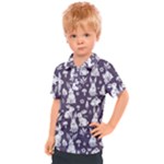 Easter bunny pattern Kids  Polo T-Shirt