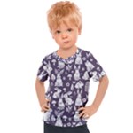 Easter bunny pattern Kids  Sports T-Shirt