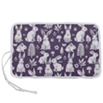 Easter bunny pattern Pen Storage Case (L)