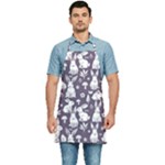 Easter bunny pattern Kitchen Apron