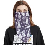 Easter bunny pattern Face Covering Bandana (Triangle)