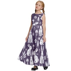 Kids  Satin Sleeveless Maxi Dress 