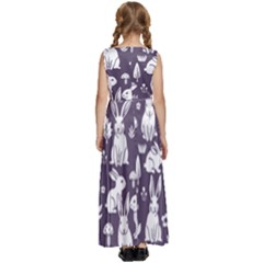 Kids  Satin Sleeveless Maxi Dress 