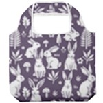 Easter bunny pattern Foldable Grocery Recycle Bag