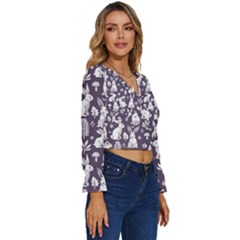Long Sleeve V-Neck Top 