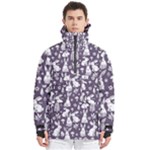 Easter bunny pattern Men s Pullover Zip Ski and Snowboard Waterproof Breathable Jacket