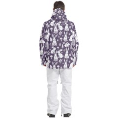Men s Multi Pockets Zip Ski and Snowboard Waterproof Breathable Jacket 