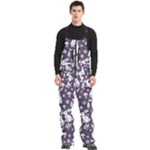 Easter bunny pattern Men s Front Zip Ski And Snowboard Bib Pants